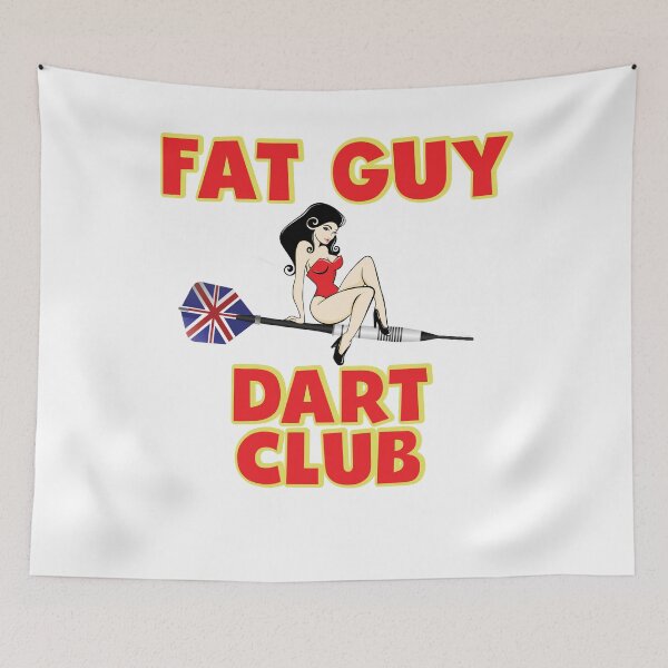 Item preview, Fat Guy Dart Club designed and sold by Automatic  Soul.