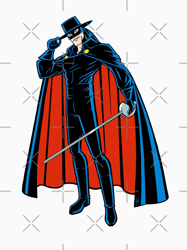 Thumbnail 7 of 7, Essential T-Shirt, Zorro designed and sold by tonio04.