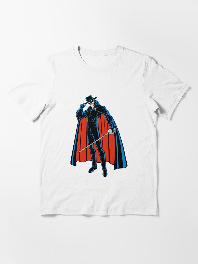 Thumbnail 3 of 7, Essential T-Shirt, Zorro designed and sold by tonio04.