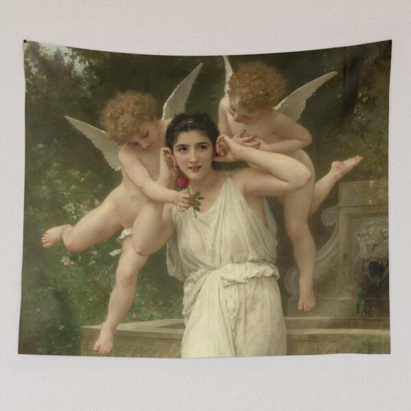 Item preview, William-Adolphe Bouguereau "Youth" designed and sold by Alexandra Dahl.
