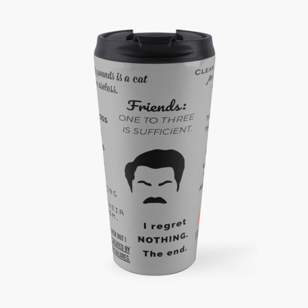 Ron Swanson - Quotes Travel Mug