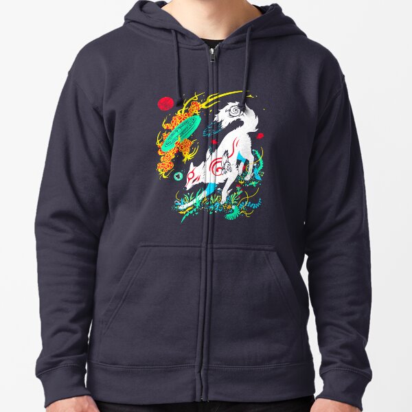 Kami of the Rising Sun Zipped Hoodie