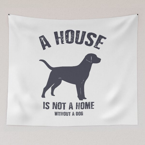 Item preview, A house is not a home without a dog designed and sold by SVDesignatVasil.