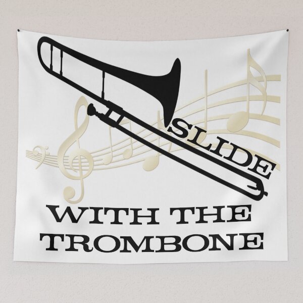 Item preview, SLIDE WITH THE TROMBONE designed and sold by CalliopeSt.