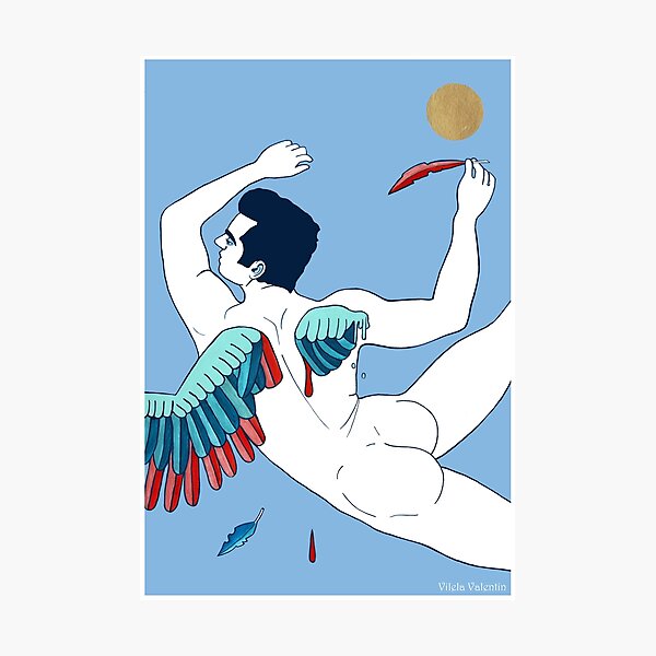 Item preview, The Fall of Icarus designed and sold by Vilela Valentin.