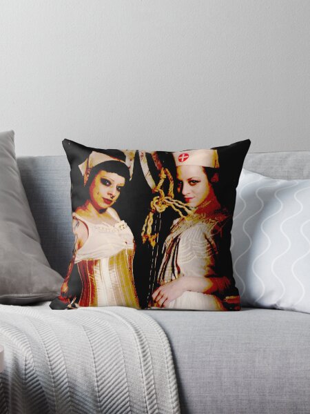 Jessica Ariel Throw Pillow