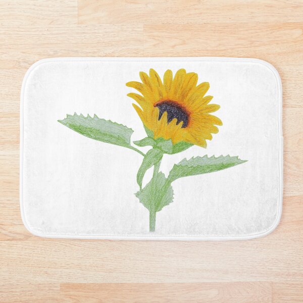 Sunflower Bath Mat