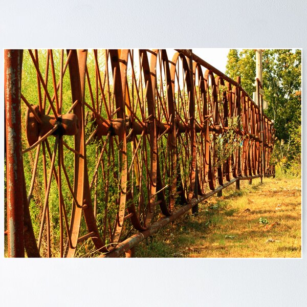 Item preview, The Wheel Fence designed and sold by Susan Blevins.