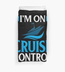 I'm On Cruise Control Funny Vacation Bettbezug