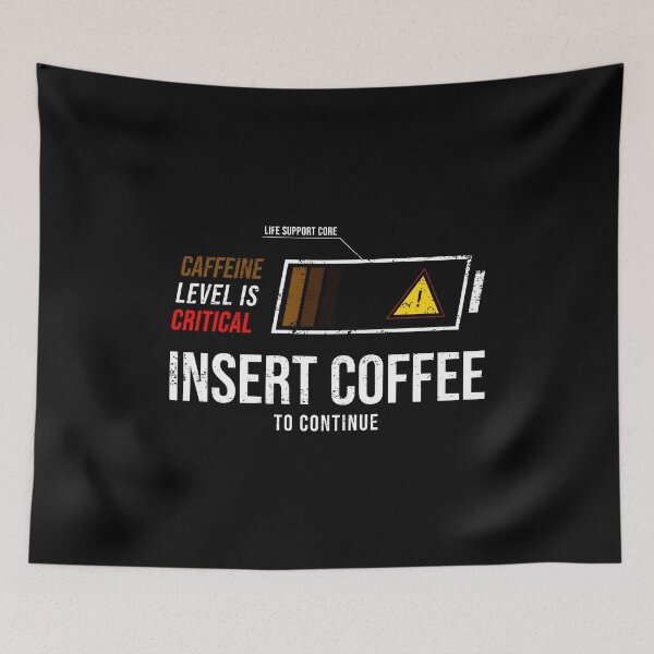 Item preview, Insert Coffee designed and sold by KinkajouArt.