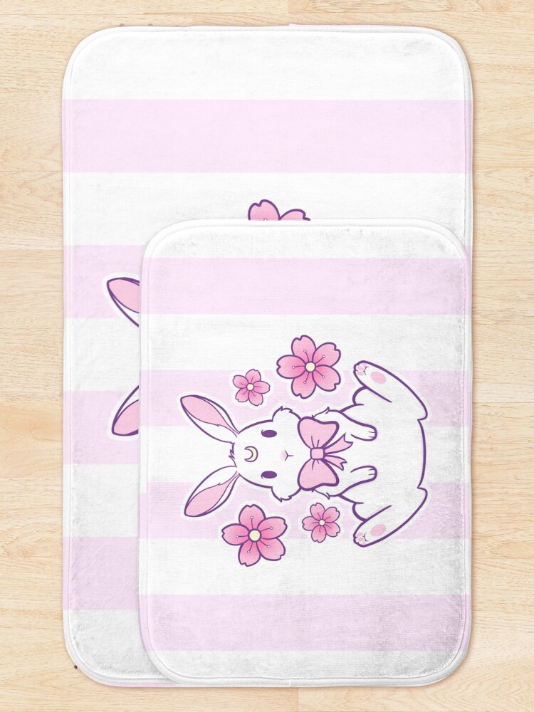 Alternate view of Sakura Bunny 02 Bath Mat