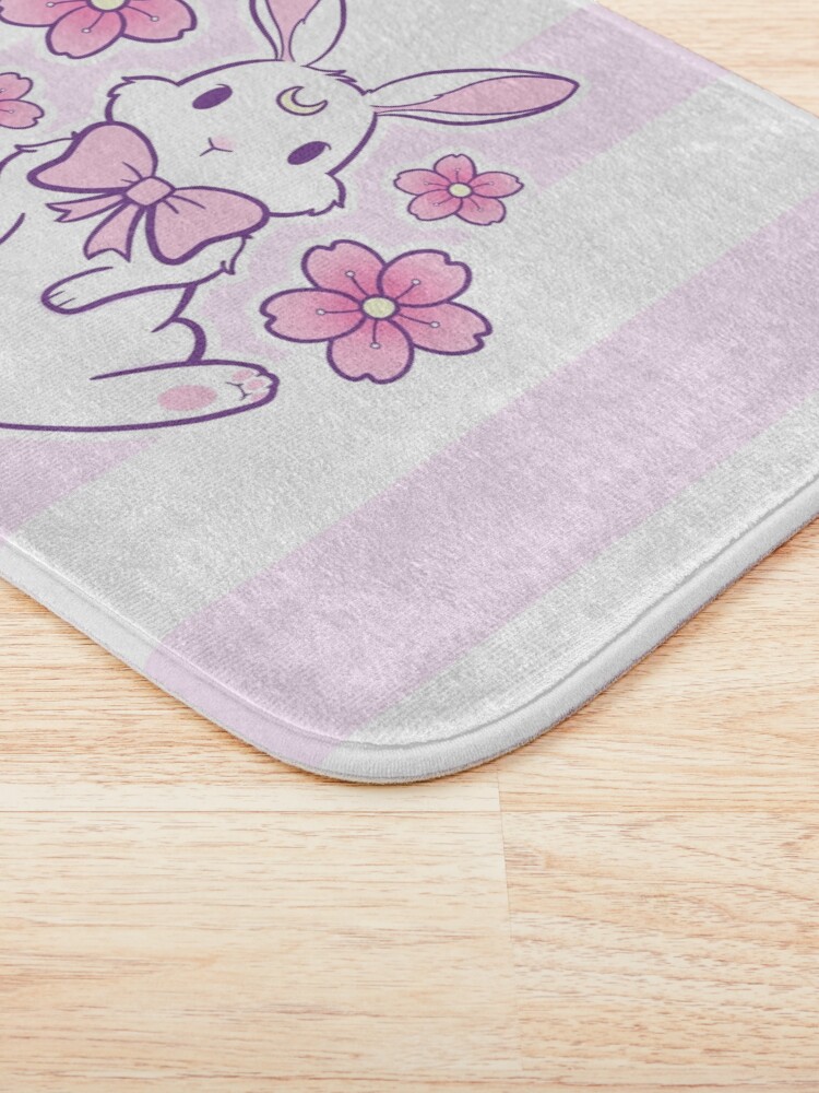 Alternate view of Sakura Bunny 02 Bath Mat