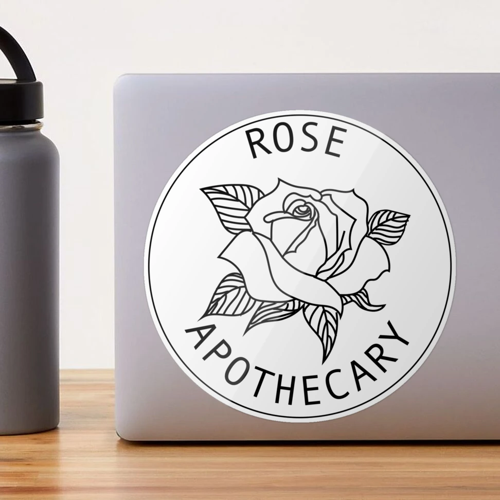 Rose Apothecary Sticker – United State of Indiana