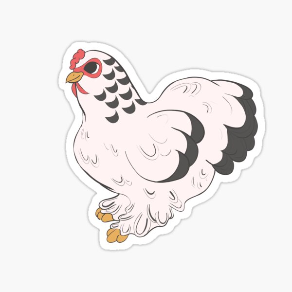 Item preview, light brahma chicken designed and sold by cowboychicken.