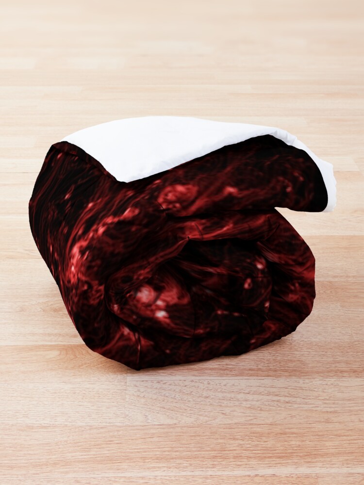 Alternate view of Neon Flame Ruby Comforter