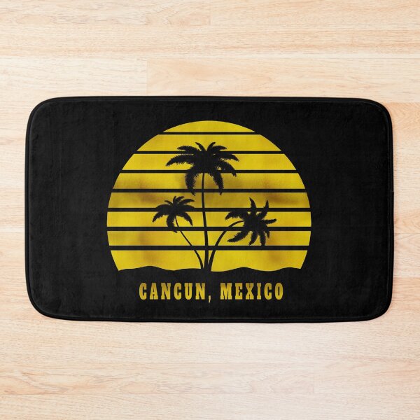 Item preview, Cancun Beach Mexico Golden Sun Palm Trees designed and sold by TLSDesigns.