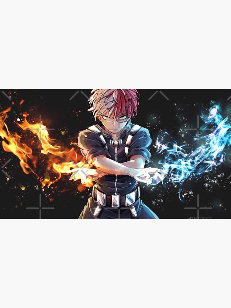 Todoroki BNHA by SpukyCat
