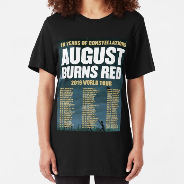 august burns red tshirts