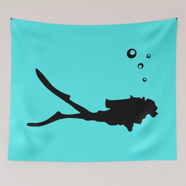 Item preview, Diving, divers designed and sold by claudiasartwork.