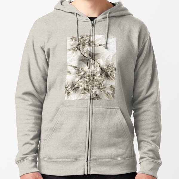 Ilex Aquifolium Zipped Hoodie