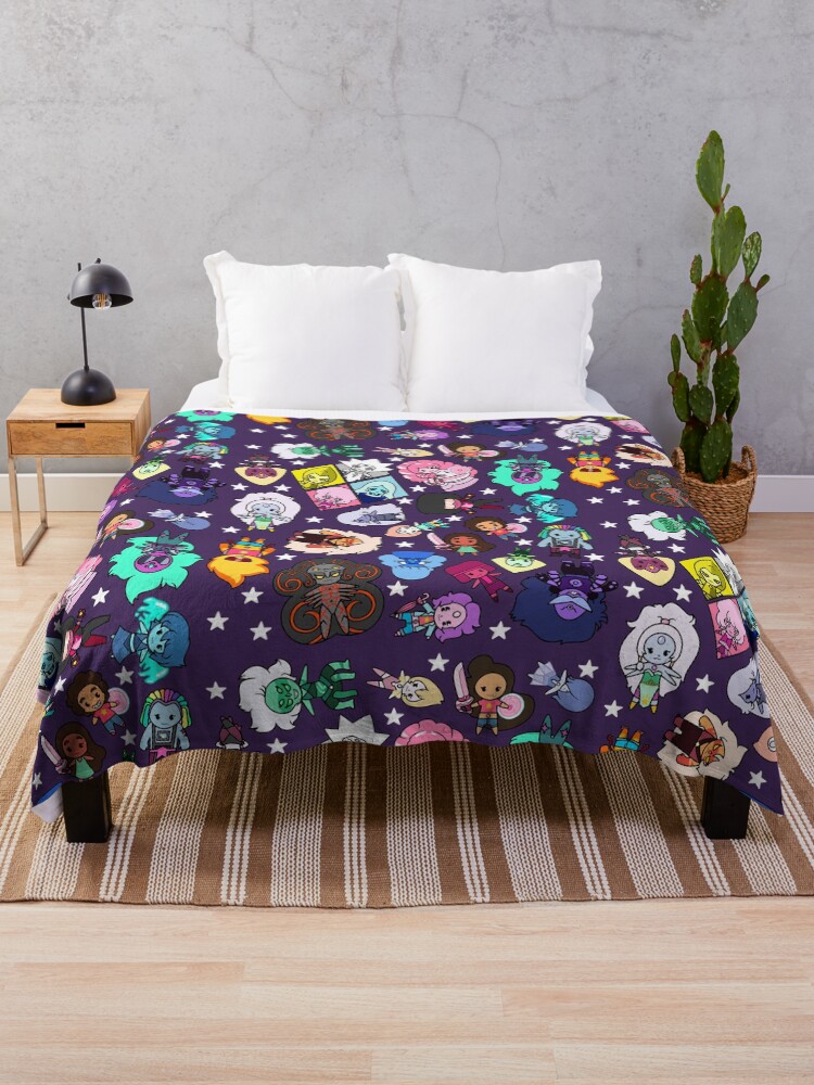 Thumbnail 1 of 6, Throw Blanket, Crystal Gems designed and sold by wss3.