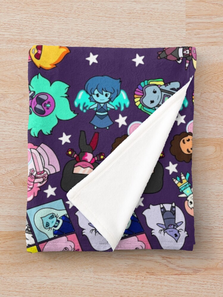 Thumbnail 3 of 6, Throw Blanket, Crystal Gems designed and sold by wss3.