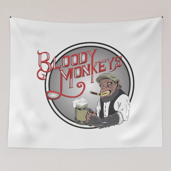 Item preview, Bloody Monkeys designed and sold by vhRamBo.