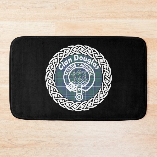 Item preview, Clan Douglas surname last name tartan crest badge designed and sold by BagTown Clans.