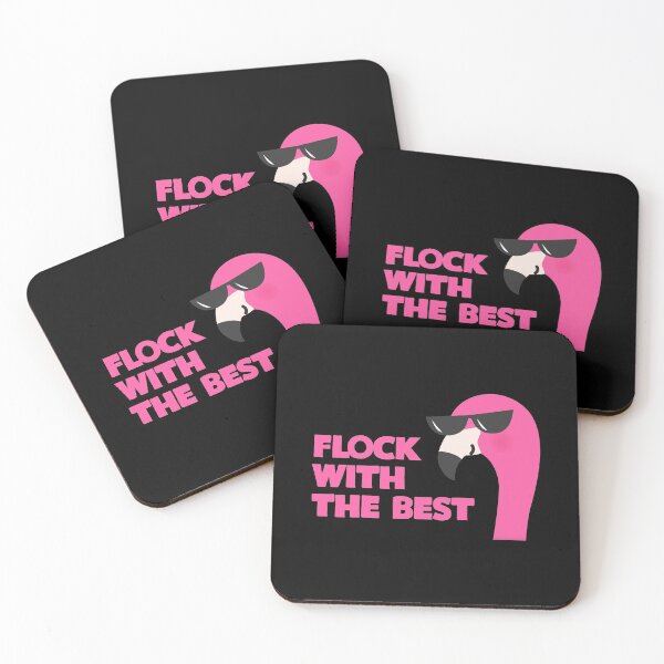 Item preview, Flock With The Best Flamingo designed and sold by KoolMoDee.