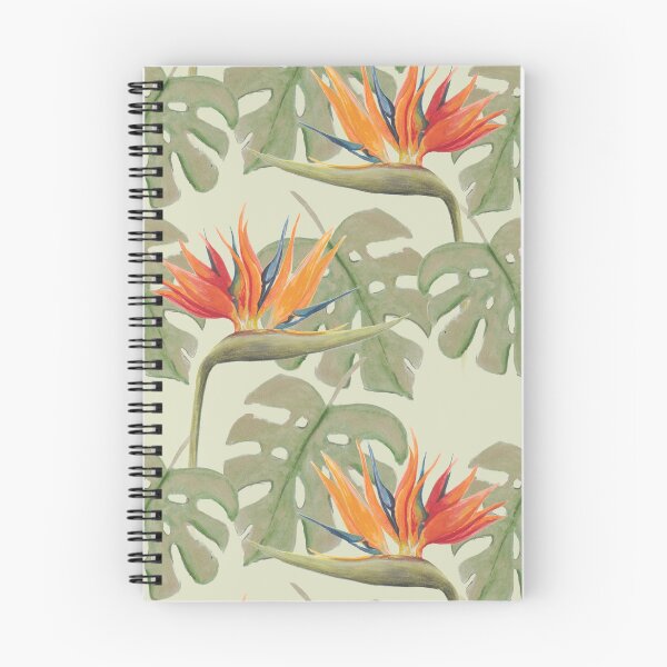 Item preview, Patrón de flores y hojas tropicales. designed and sold by CreativeIsland.