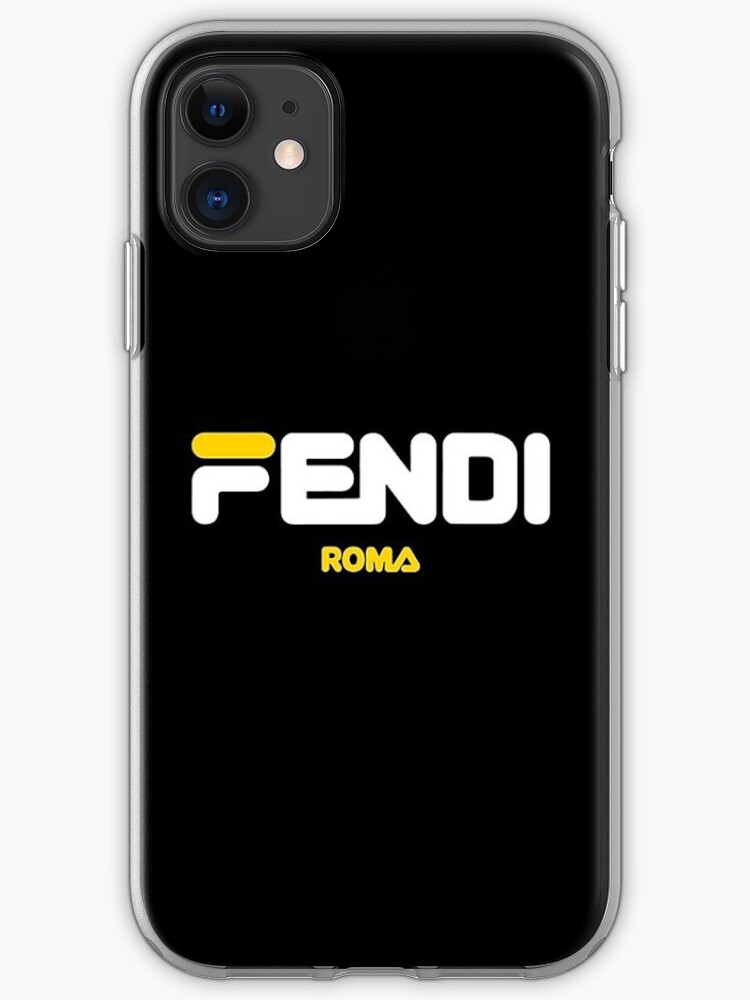 fendi logo phone case