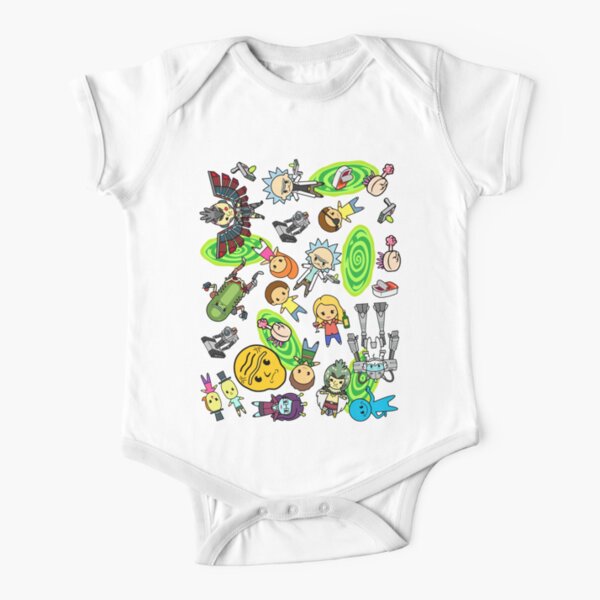 rick and morty baby stuff