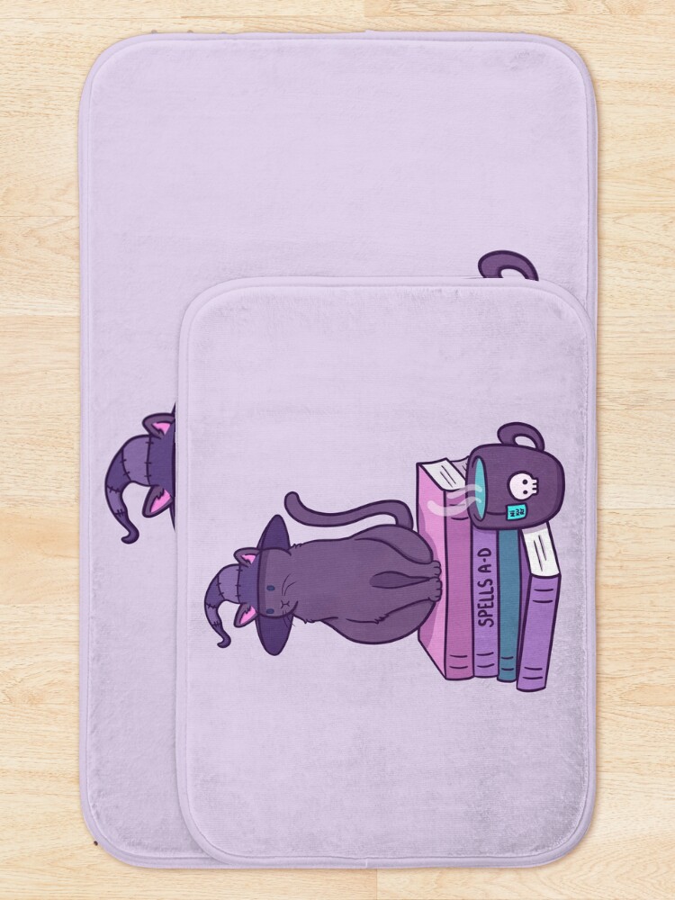 Alternate view of Feline Familiar Bath Mat