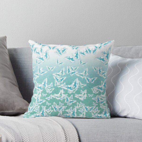 Item preview, blue butterflies in the sky designed and sold by cglightNingART.