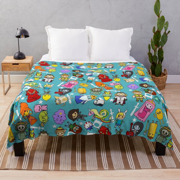 Time for Adventures Throw Blanket