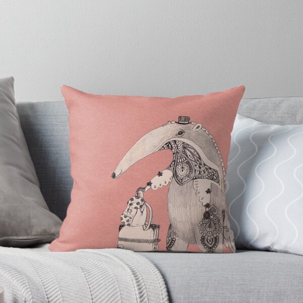 Item preview, Beginning on your journey - Giant Anteater - Pink designed and sold by isfeather.