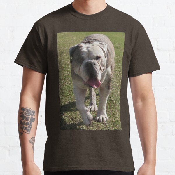 Bulldog strolling toward me Classic T-Shirt