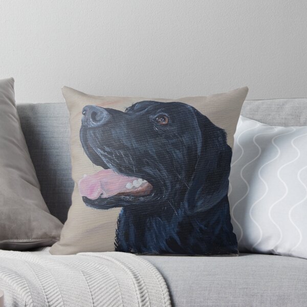 Item preview, Black Labrador Painting designed and sold by Art by Kirsten Sneath.
