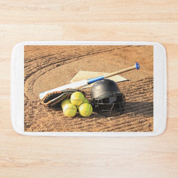 Item preview, Softballs, bat , & glove designed and sold by Hvll1116.