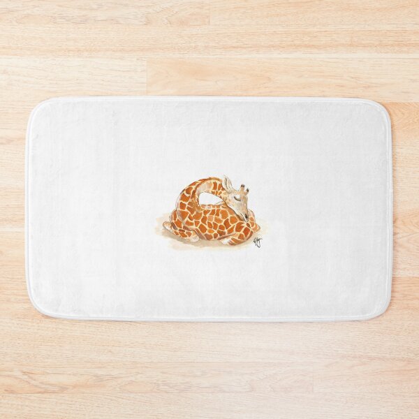 Item preview, Sleeping baby giraffe  designed and sold by Artbykellybain.