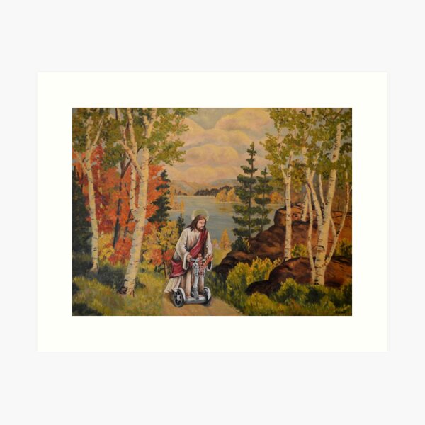 Returning From Market Art Print