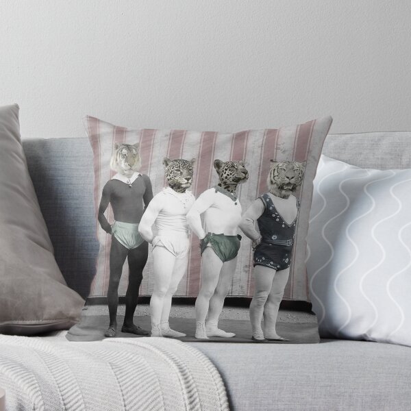 Item preview, Circus Tigers, Acrobat Tigers, Anthropomorphic Tigers designed and sold by UrbanMenagerie.