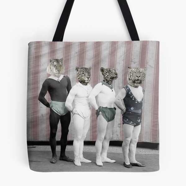 Item preview, Circus Tigers, Acrobat Tigers, Anthropomorphic Tigers designed and sold by UrbanMenagerie.