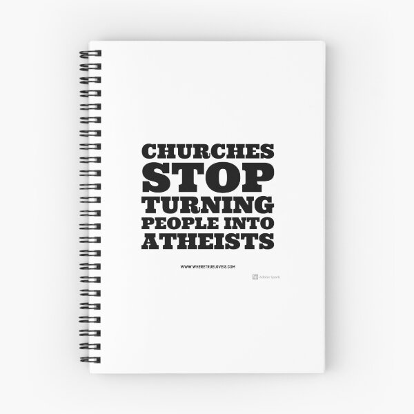 Item preview, Churches grow atheism  designed and sold by DH Strategies.