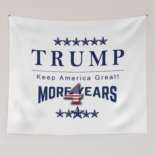 Item preview, ReElect President Donald Trump 2020 | 4 More Years designed and sold by PureCreations.