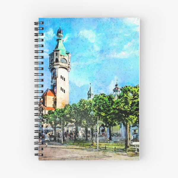 Item preview, Sopot city watercolor art #sopot #watercolor designed and sold by JBJart.