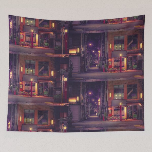 Item preview, Adventure Around the Corner/ Japan Tokyo Night Photo designed and sold by Anthonypresley.