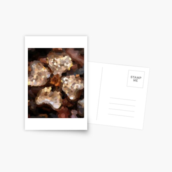 rose gold Postcard