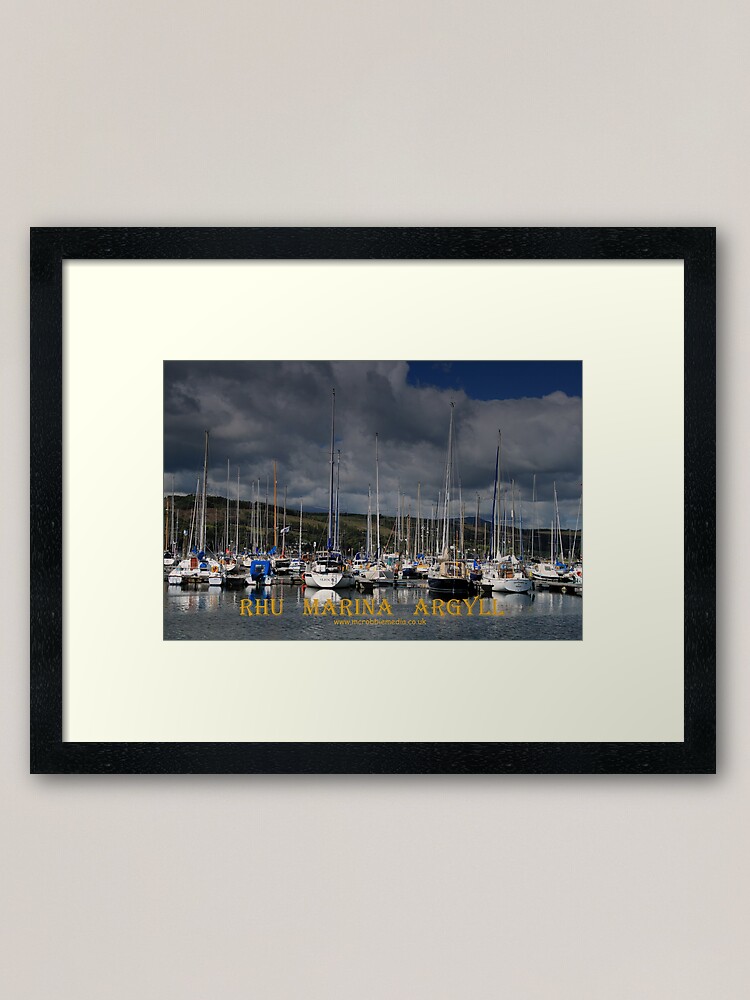 Alternate view of Rhu Marina Rhu Framed Art Print