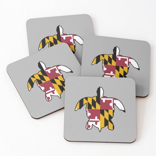 Item preview, Maryland flag turtle designed and sold by Lexi Ostrager.